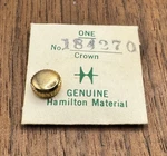 Hamilton 184270 Watch Crown Head Dia. 6.60MM Tap Yellow Brandon 8/0 -14/0 Nos. Fixed Price $14.95.