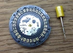 Seiko 5M62A Kinetic Watch Movement / Black & Gold Date - New. Fixed Price $47.43.