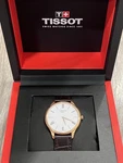 Tissot Tradition 5.5 Brown Men's Watch Sapphire Crystal Quartz Movement Luxury. Fixed Price $299.00.