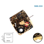 Eta Swiss Movement 988.333 Made, Digital/analog, Alarm, Chronograph. Fixed Price $365.00.