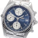 Breitling Chronomat Blackbird A13350 Date Navy Dial Automatic Men's Watch 945564. Fixed Price $2494.26.