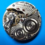 16 Size Illinois 60 Hour Bunn Special Type Iii Pocket Watch Movement Parts 14. Fixed Price $115.00.