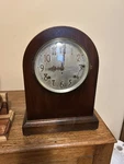 Seth Thomas Beehive Mantle Clock Chiming Movement / Beautiful Mahogany Finish. Fixed Price $205.00.