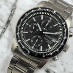 Citizen 0610K005116 Watch Chronograph Quartz Silver Black Stainless Steel. Fixed Price $225.25.
