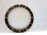 Nos Genuine Rolex Bezel Insert 315-16758-1 Gmt Black/gold New. Fixed Price $380.00.