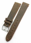 20MM Vintage Handmade Germany Calf Leather Quality Retro Look Watch Band 20/16MM. Fixed Price $39.99.