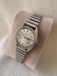 Vintage Seiko 5 4206-0010 Automatic Ladies Silver Tone Day Date. Fixed Price $100.00.
