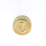 Concord Mariner Watch Crown Waterproof Gold Plated Stainless Steel Swiss Made. Fixed Price $29.95.