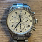 Longines Weems Chronograph Automatic Watch Date. Fixed Price $1505.00.