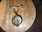 De Frece Swiss Seven 7 Jewel Ball Watch Brooch Pin. Fixed Price $48.80.