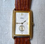 Tcm Tank Style Quartz Watch Eta 902.505 21X35MM Deco Leather Strap. Fixed Price $48.00.