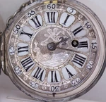 One Of Kind 320 Years Old Louis Xiv Silver Oignon Verge Fusee Pocket Watch. Fixed Price $19999.00.