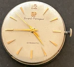 Vintage Girard-perregaux Gyromatic Men's Automatic Watch Movement Ticks 17J 31MM. Fixed Price $129.95.