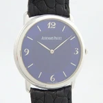 Audemars Piguet Jules REF.14894BC Blue Dial 18K Wg Hand-wound Watch. Fixed Price $13000.00.