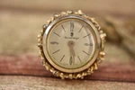 Vintage Sovereign Swiss Ladies Pendant Watch Bracelet Gold Rope Rhinestones. Fixed Price $29.95.