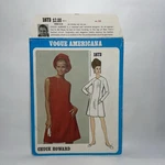 New 1960'S Vogue Americana 1873 Chuck Howard Sewing Pattern One Piece Dress. Fixed Price $50.00.