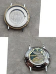 80S Universal Geneve 6-566 Quartz Cal 1-43 Vintage Watch Steel & Gold Case 33MM. Fixed Price $57.30.