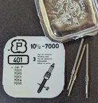 Pack Of 3 Nos Peseux Cal. 7000 7010 7016 Part 401 Watch Stems - 1/2". Fixed Price $18.99.