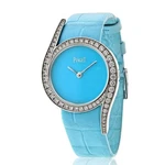Piaget 18K White Gold Limelight Gala Turquoise 32MM Dial Women Watch. Fixed Price $41275.00.