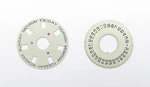 Genuine Rolex 1555 1556 Caliber Silver Grey Day Date Disc Set 1803 1802 1807. Fixed Price $350.00.