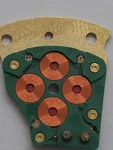 Esa 13" Cal. 9180 9181 9182 9183 Movement Part 4182 Rotor Bridge Stator Coild. Fixed Price $19.99.