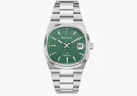 Bulova Super Seville Green Dial Fluted Bezel Precisionist 38MM Watch 96B439. Fixed Price $590.00.
