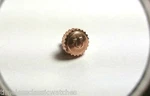 Omega Watch Parts Crown Pink / Rose Gold 5.4 Tap 7 Tube 2.30MM Waterproof. Fixed Price $65.00.