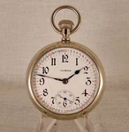 114 Years Old Illinois "a.lincoln" 21J Salesman Display Case 16S Rr Pocket Watch. Fixed Price $595.00.