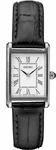 Seiko Women's Essentials White Dial Black Leather Band Watch SWR053-SWR107. Fixed Price $199.99.