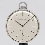 Iwc Schaffhausen Pocket Watch Hand-wound Silver Dial Deadstock. Fixed Price $902.39.