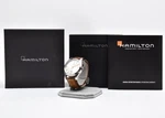 Hamilton Jazzmaster H424151 Spirit Of Liberty Automatic Men's Watch Silver W/box. Fixed Price $437.99.