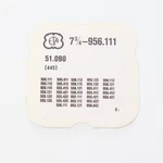 Genuine Eta 956.111, 955.111 Setting Bridge Watch Part #445 Nos 51.090 (G5D13). Fixed Price $13.49.