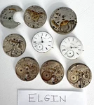 Elgin Pocket Watch Movements Repair Parts Steampunk. Fixed Price $42.00.