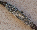 Ulysse Nardin Lady Wristwatch 18K Solid Gold & Diamonds Case Load Manual. Fixed Price $950.00.