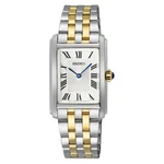 Seiko Women's Square White Dial Two-tone SWR087 Band Quartz Watch. Fixed Price $266.57.