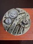 Vintage 43.4 Mm Swiss R. Humbert Locle Hunting Pocket Watch Movement Running. Fixed Price $75.00.
