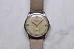 Rare Cyma Chronometer 'calatrava' - Vintage Caliber 216 Sector Dial Leaf Hands. Fixed Price $900.00.