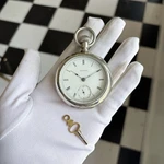 1890 Illinois Key Set Grade Iwc 18S 7J Pocket Watch Runs!. Fixed Price $114.50.