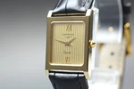 Near Mint Longines 960 6340 20MM Quartz Gold Roman Dial Tank Women's Vintage. Fixed Price $319.99.