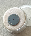 Ebel Watch Dial Women 16 Mm Dark Gray Gold Stick Markers Authentic Swiss Made. Fixed Price $125.00.