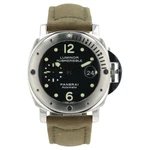 Panerai Luminor Submersible Black Dial Steel 44MM Auto Men's Watch PAM00024. Fixed Price $4100.00.