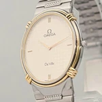 *rare ! Mens* Vintage 1980S Omega De Ville CAL.1377 Quartz Oval 29MM *near Mint*. Fixed Price $999.99.