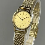 Omega De Ville Vintage Women's Watch 20MM Quartz Brand New Band 5910017 CAL.1350. Fixed Price $218.00.