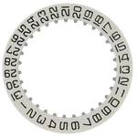Steel Calendar Date Indicator Disc Omega Electronic F300 1250 9025 Esa 9162. Fixed Price $97.42.