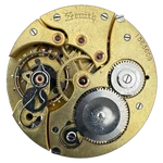 Antique 42MM 1913 Zenith Mechanical Pocket Watch Movement Canadian Dial Swiss. Fixed Price $101.70.