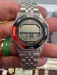 Authentic Seiko Rotocall Chronograph Quartz Digital Watch SMGG19. Fixed Price $389.00.