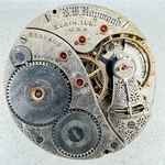Antique 18S 1901 Elgin Mechanical B.w. Raymond Rr Pocket Watch Movement 240 Usa. Fixed Price $158.20.