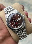 Vintage Rado Purple Horse Day/date Automatic Watch Swiss Made. Fixed Price $325.00.