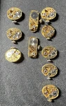 Ten Jules Jurgensen & Lucien Piccard 17J Watch Movement Lot. Fixed Price $35.00.