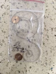 Omega 1200 Barrel, Arbor, Cover Part - & Main Spring New 550/560/565. Fixed Price $96.03.